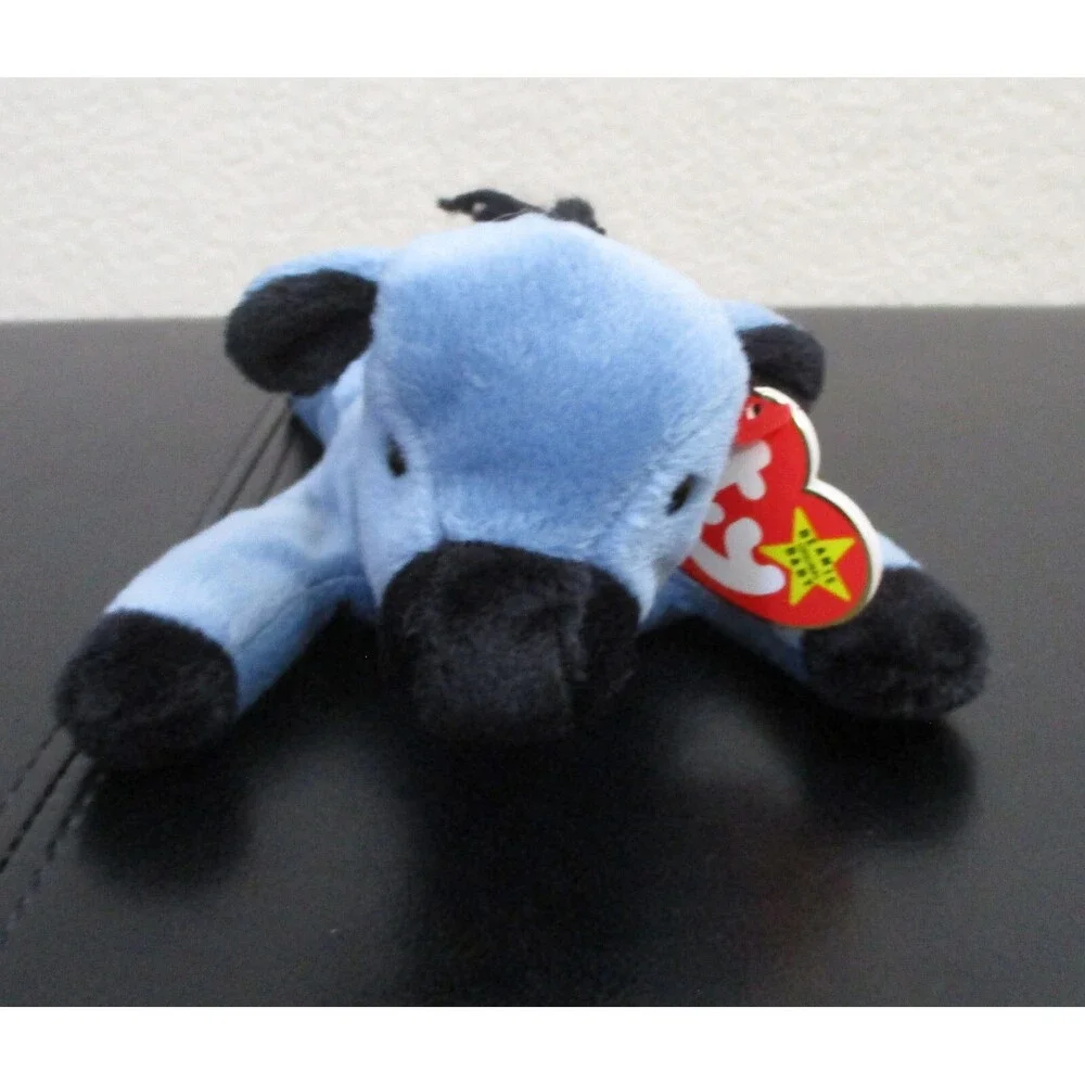 Ty Beanie Baby Lefty The Donkey 1996 4th Generation with 3rd Tush Tag NEW